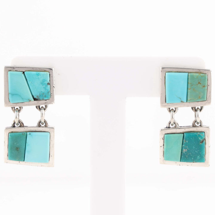 Turquoise Inlay Earrings