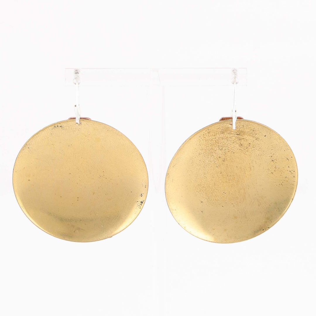 Copper and Brass Earrings