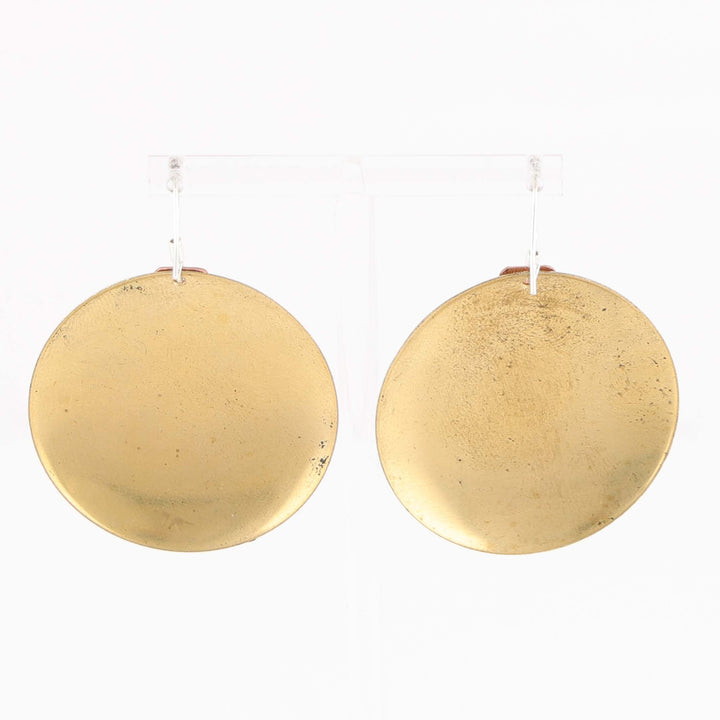 Copper and Brass Earrings