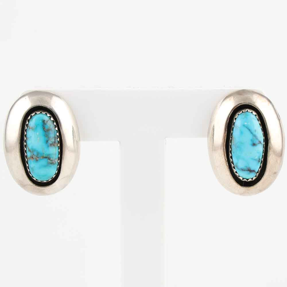Turquoise Shadowbox Earrings