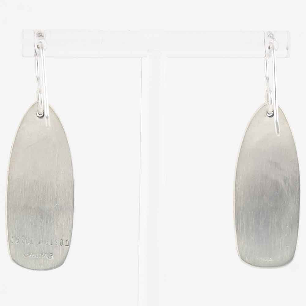 Denim Lapis Earrings