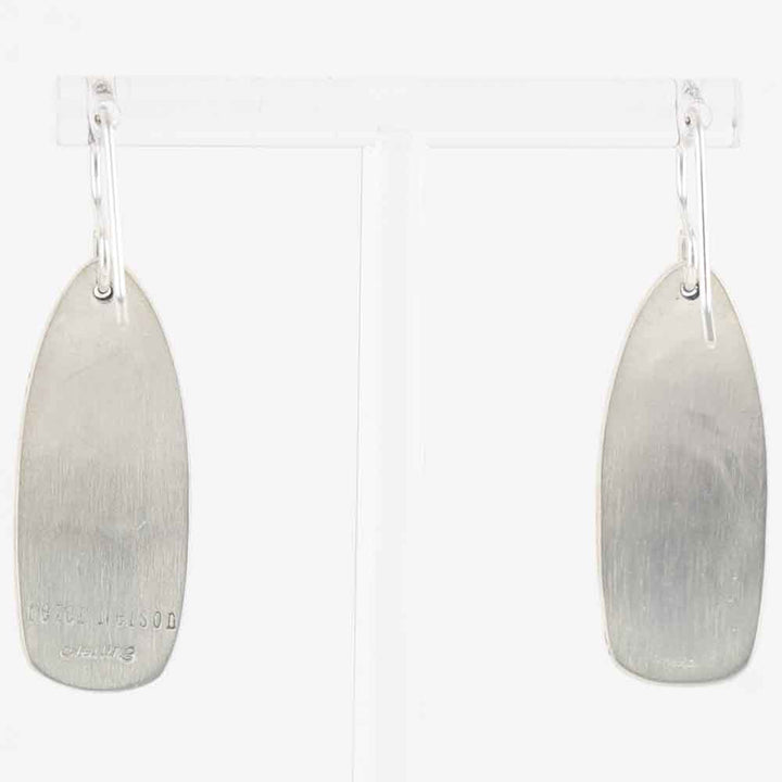 Denim Lapis Earrings