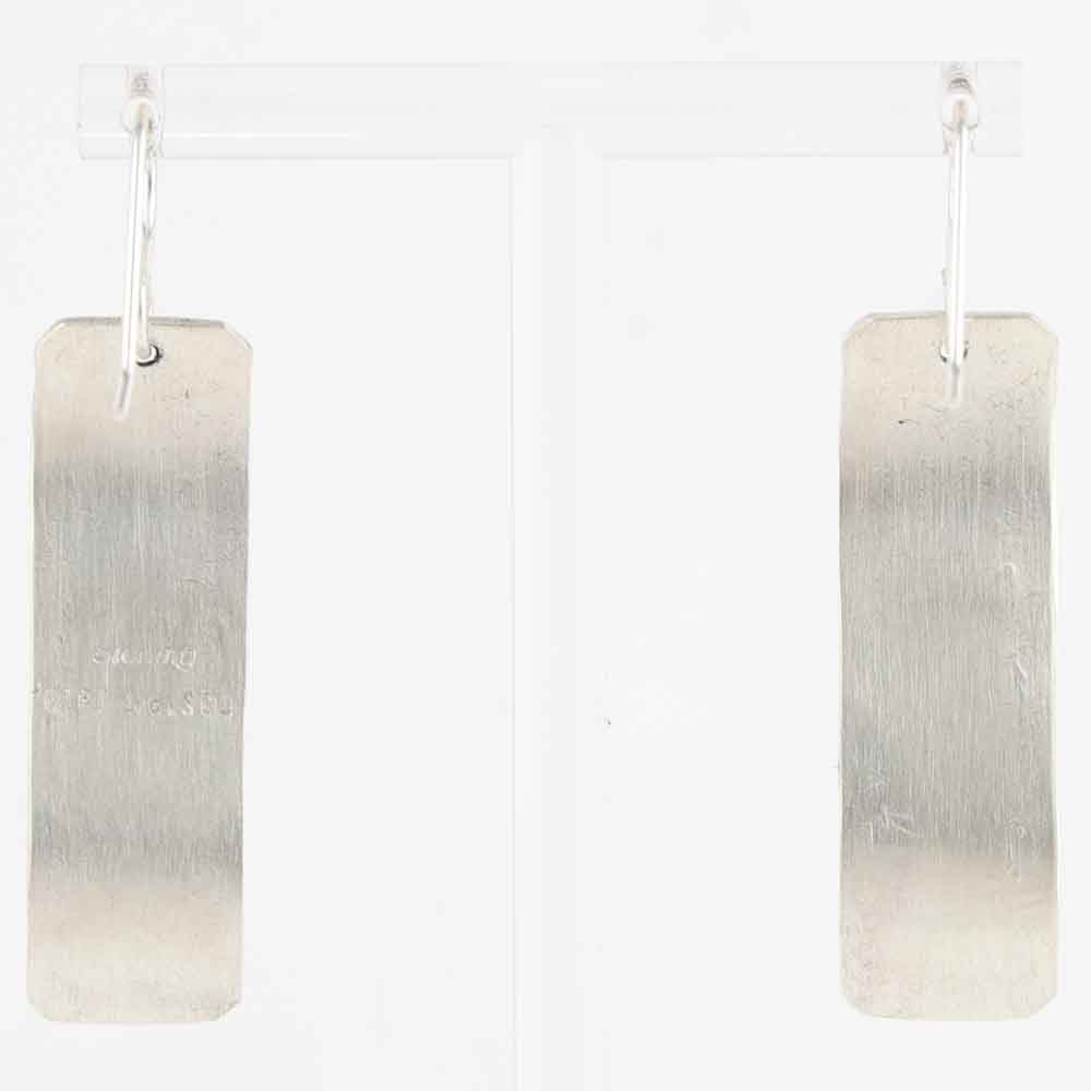 Denim Lapis Earrings