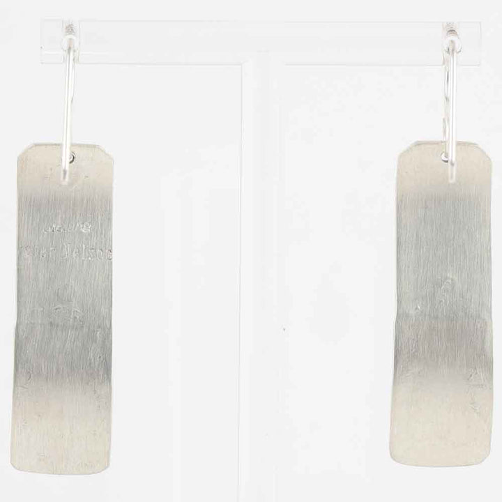 Denim Lapis Earrings