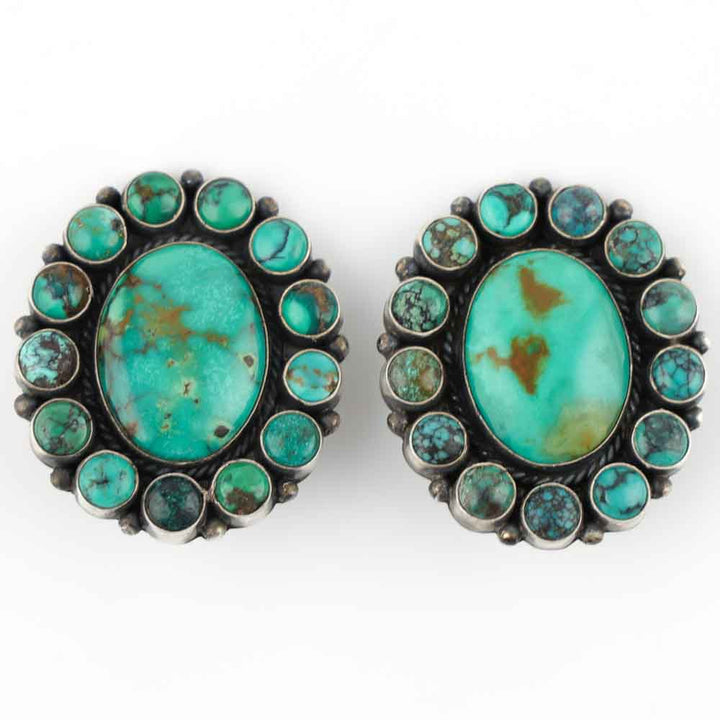 Turquoise Clip Earrings
