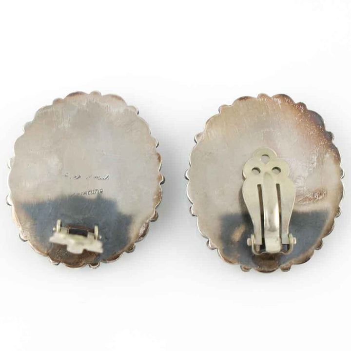 Turquoise Clip Earrings