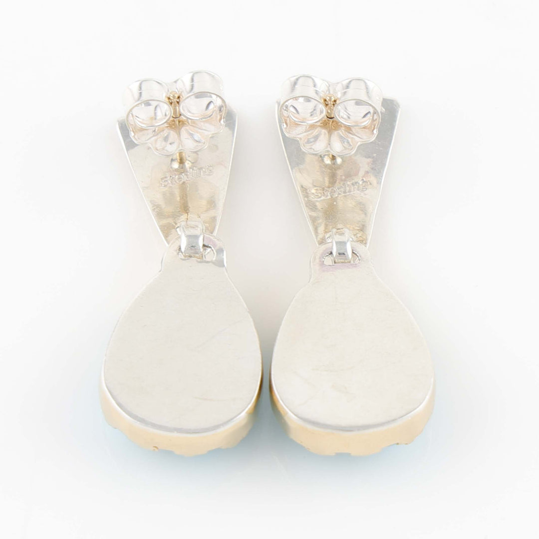 Turquoise and Gold Earrings
