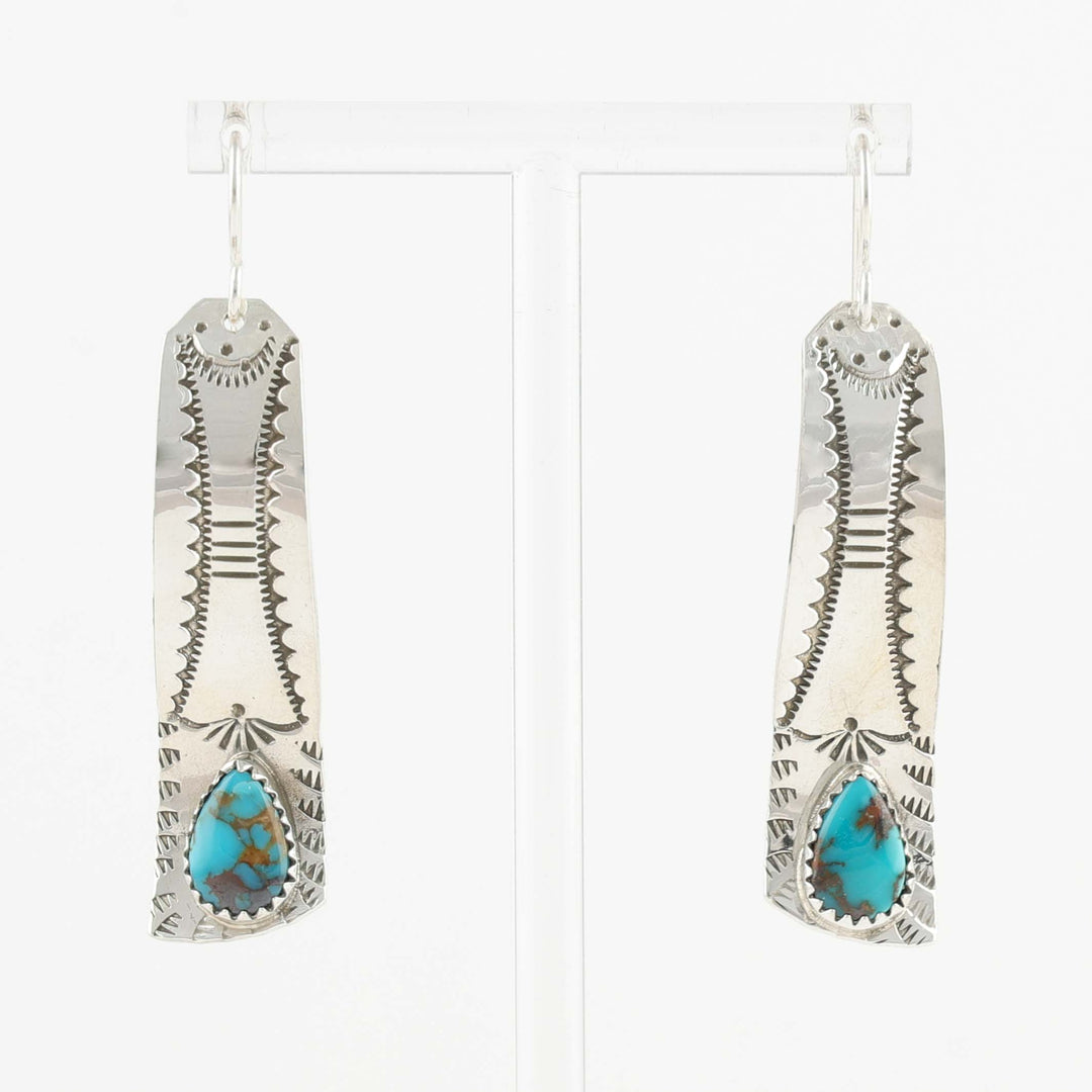 Red Mountain Turquoise Earrings