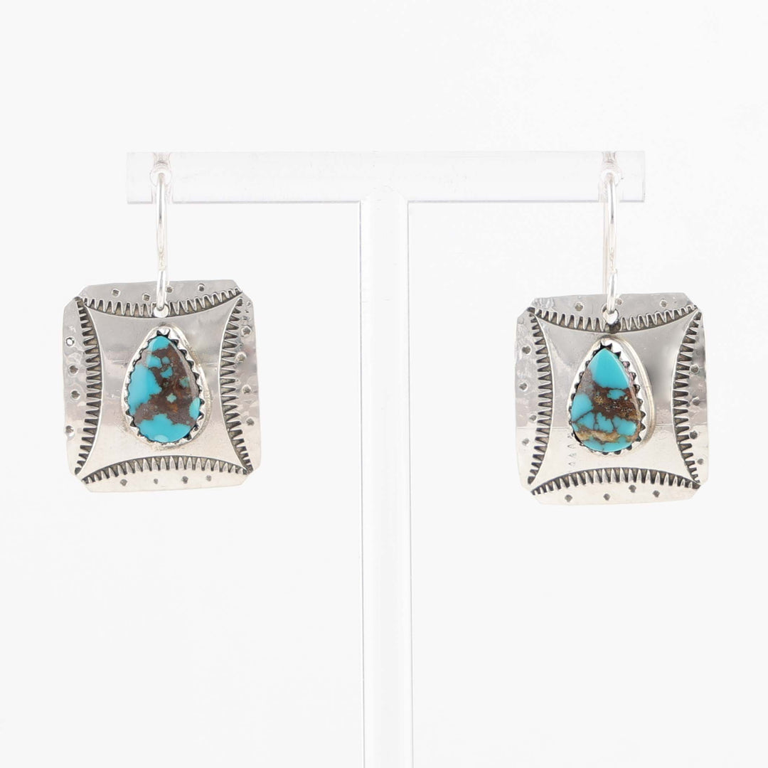 Red Mountain Turquoise Earrings