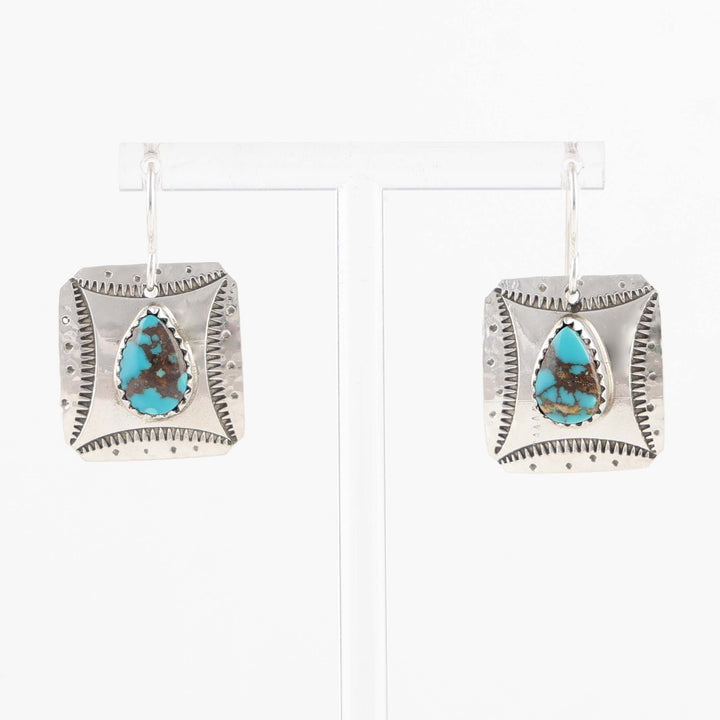 Red Mountain Turquoise Earrings