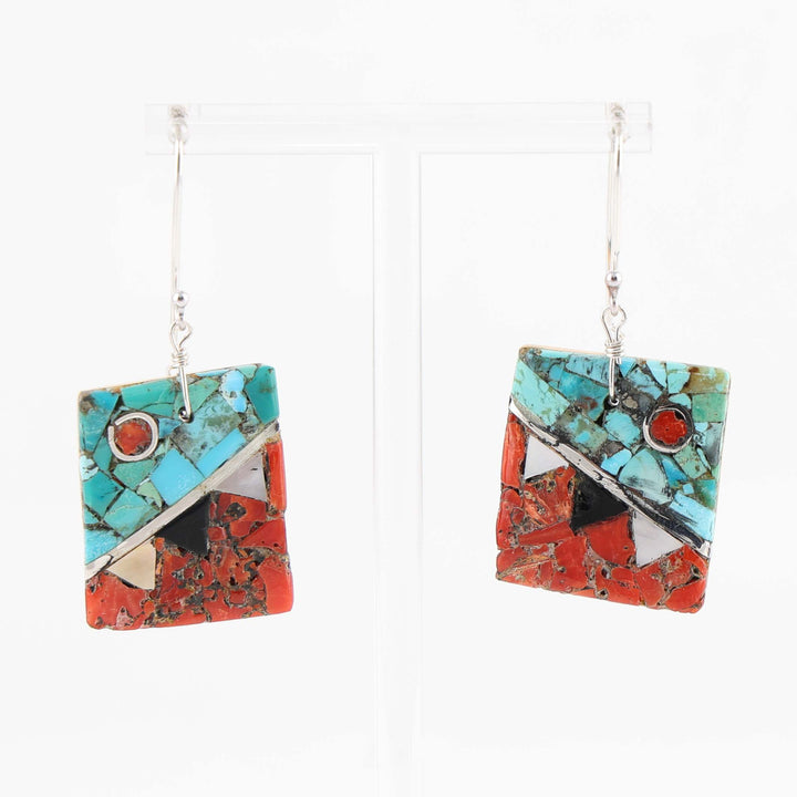 Inlay Shell Earrings