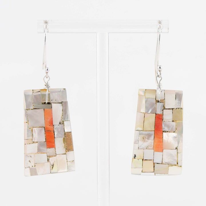 Inlay Shell Earrings
