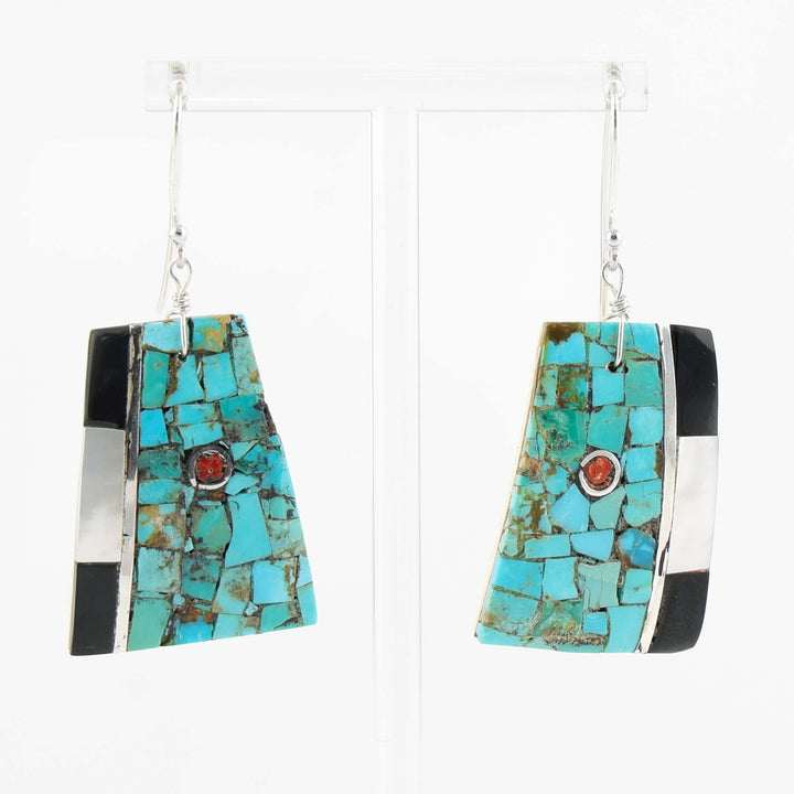 Inlay Shell Earrings