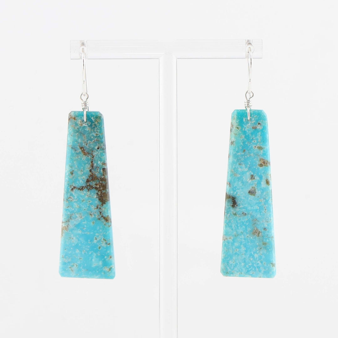 Turquoise Slab Earrings