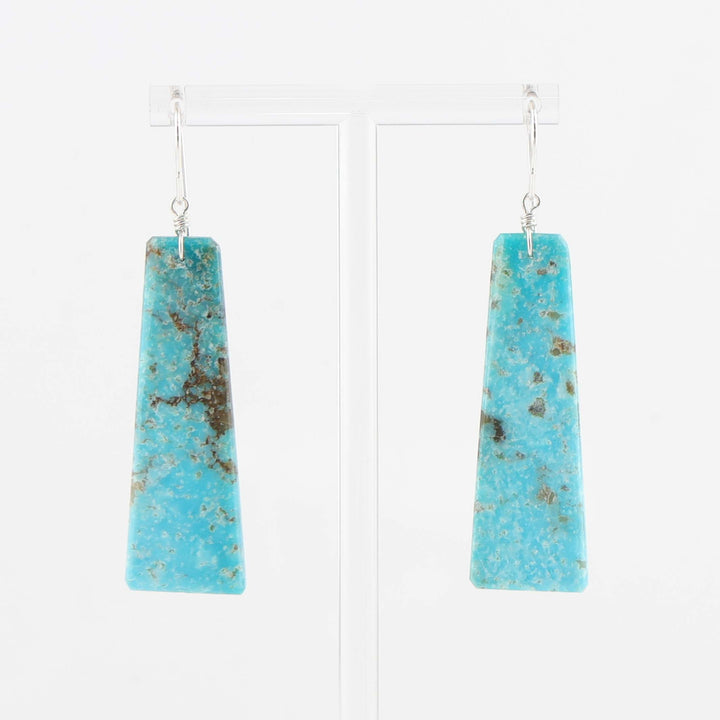 Turquoise Slab Earrings