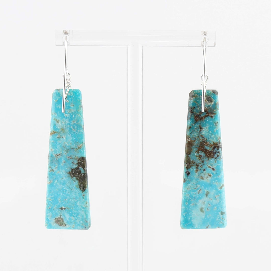 Turquoise Slab Earrings