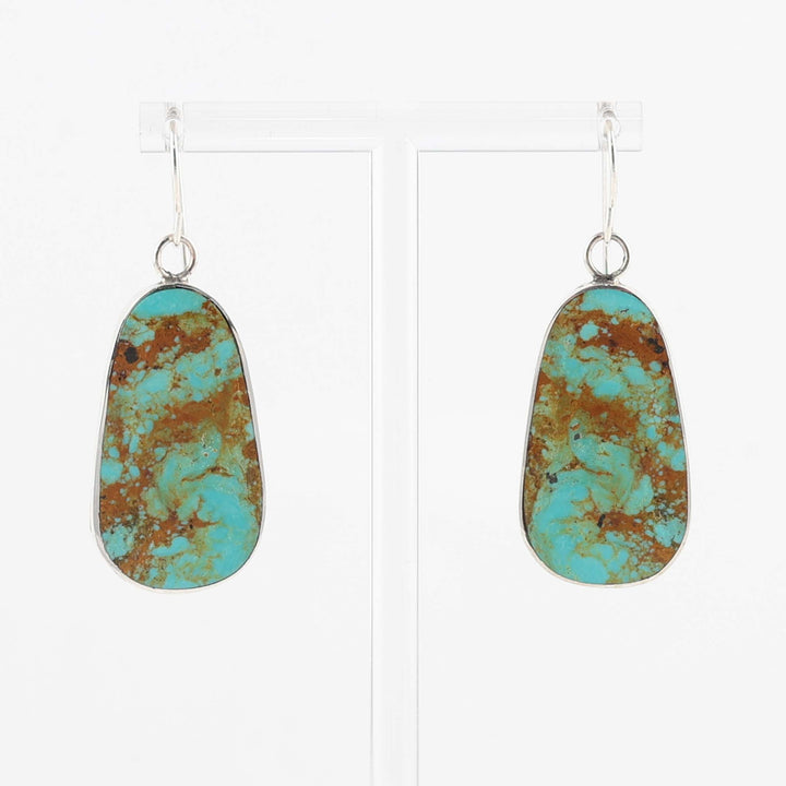 Turquoise Slab Earrings