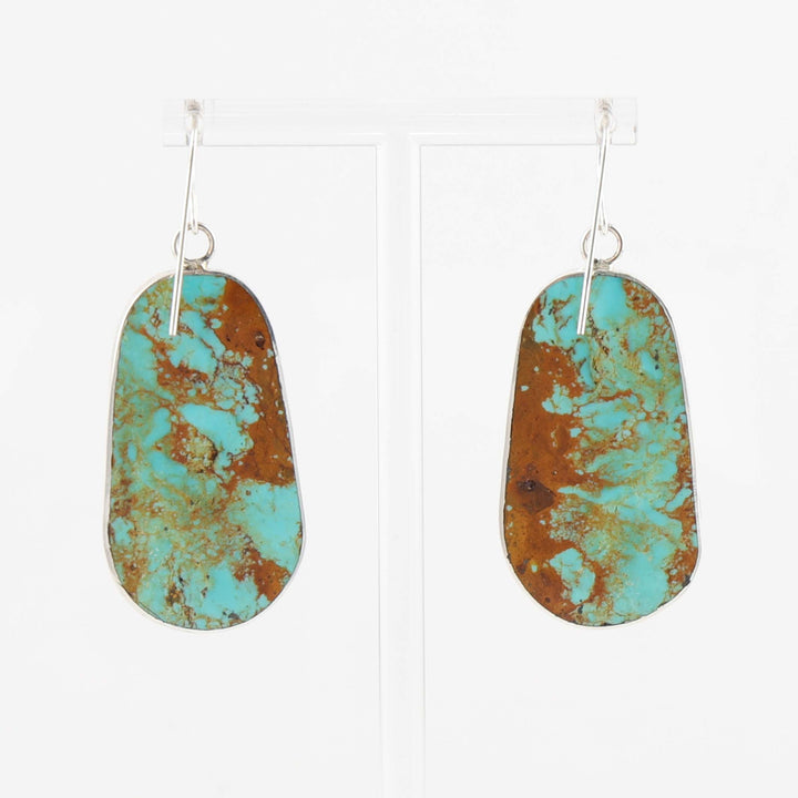 Turquoise Slab Earrings