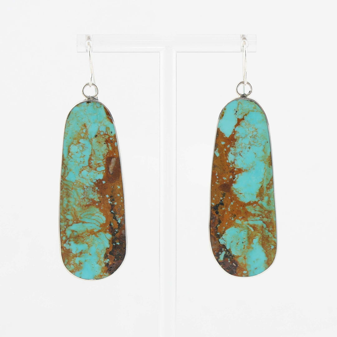 Turquoise Slab Earrings