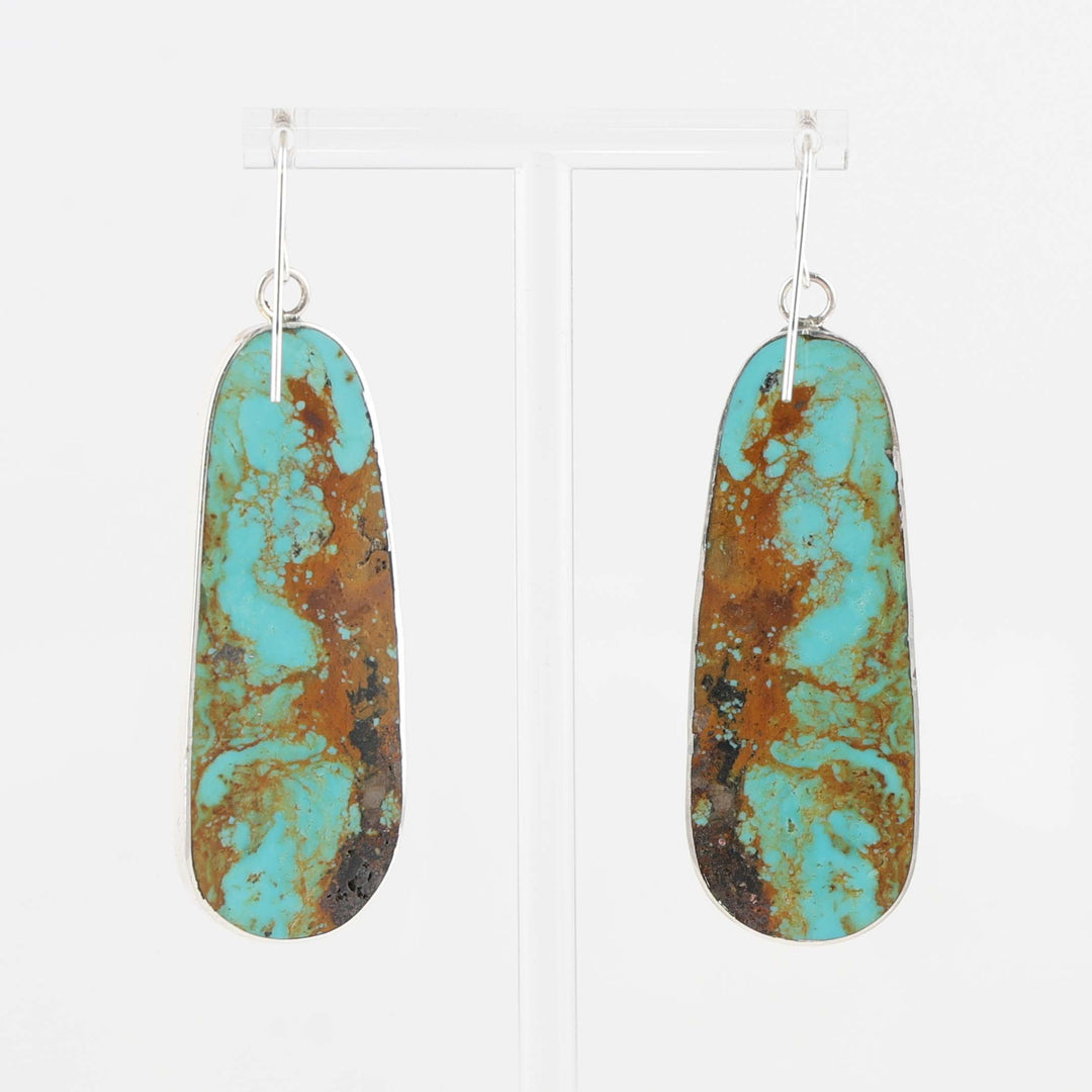 Turquoise Slab Earrings