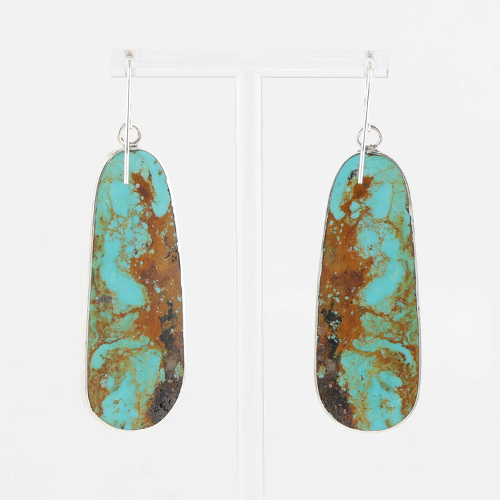 Turquoise Slab Earrings