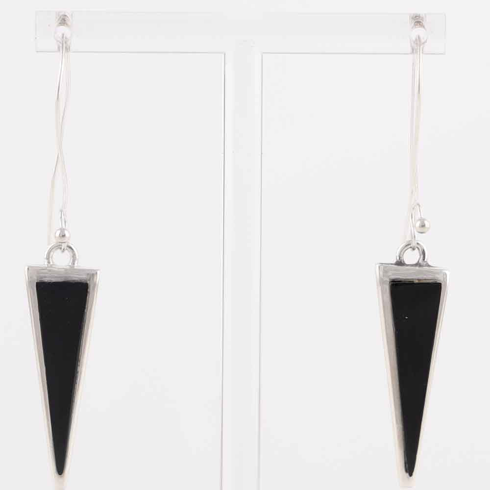 Black Jade Earrings