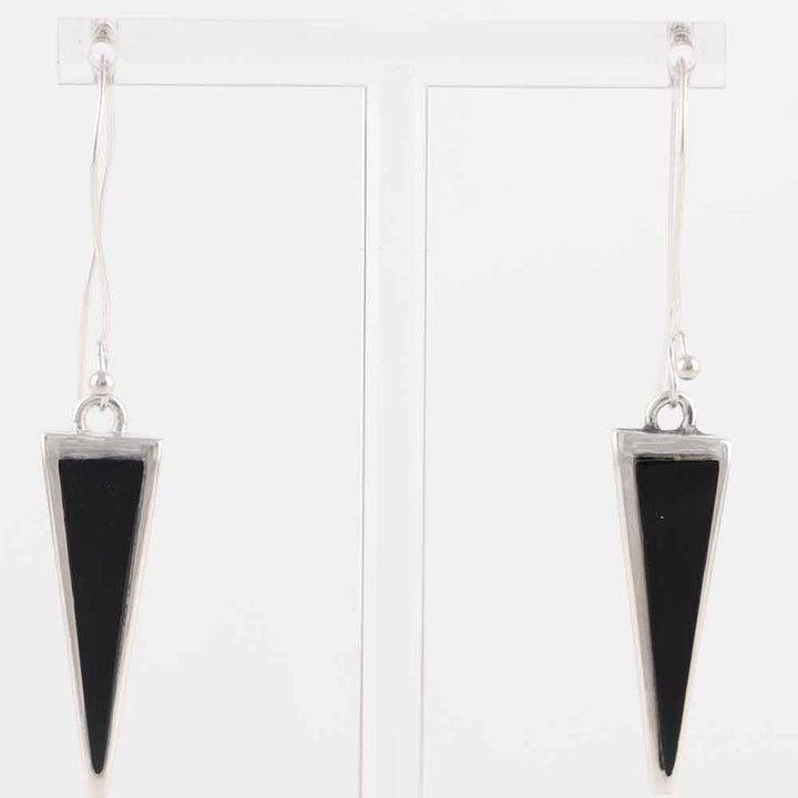 Black Jade Earrings