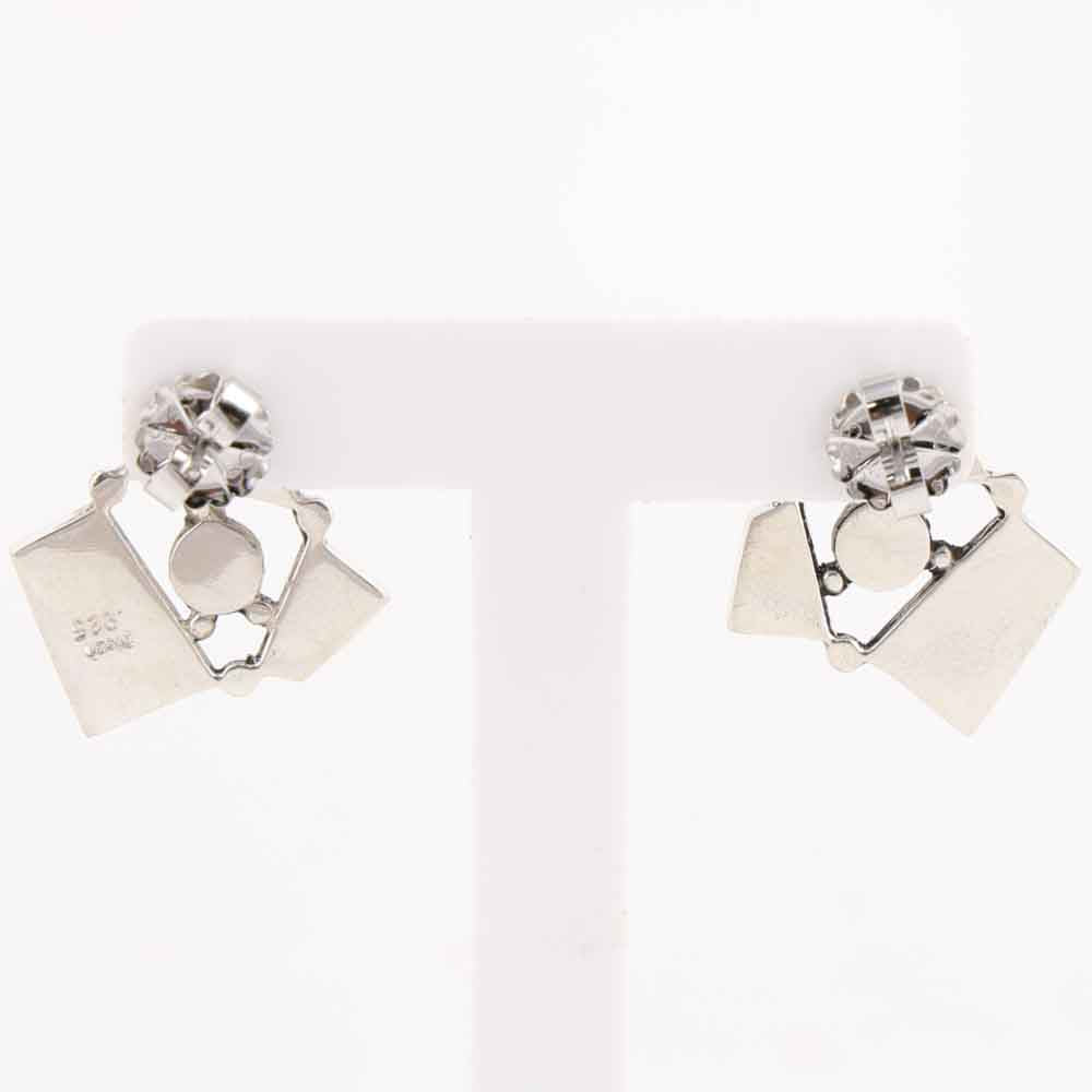 Multi-Stone Inlay Earrings
