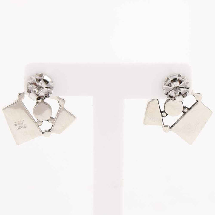 Multi-Stone Inlay Earrings