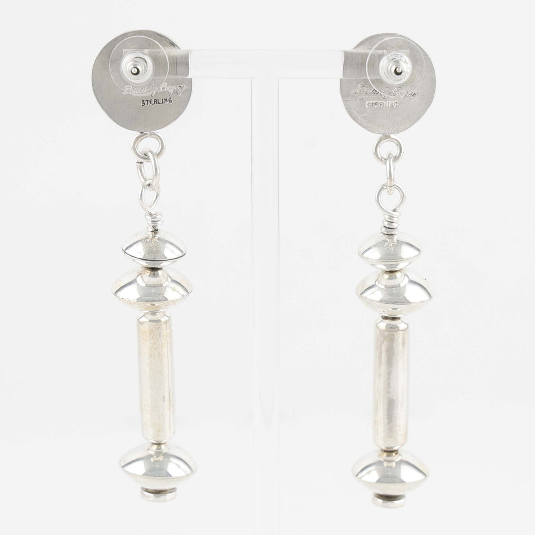Silver Bead Earrings