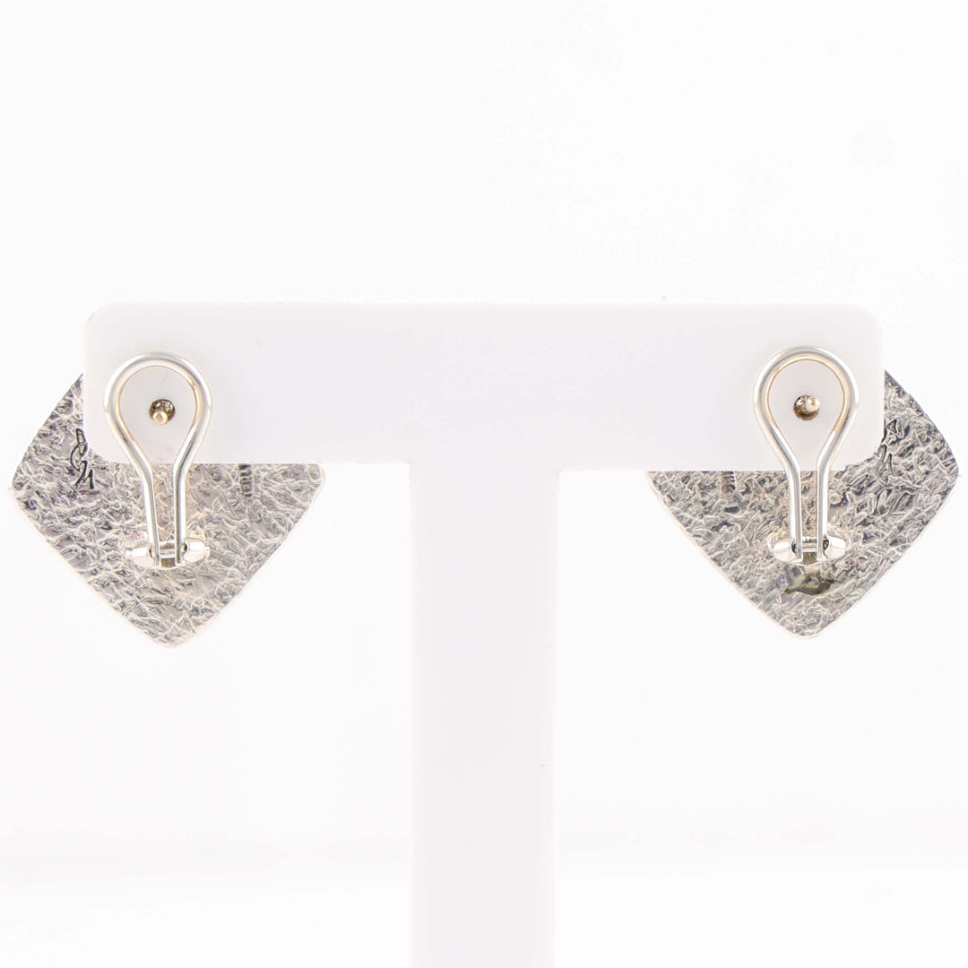 Multi-Stone Inlay Earrings