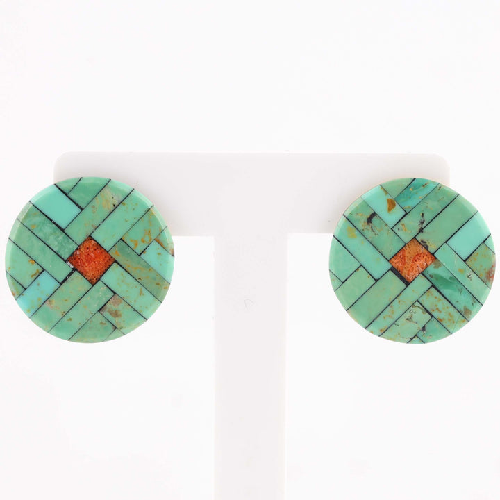 Inlay Earrings