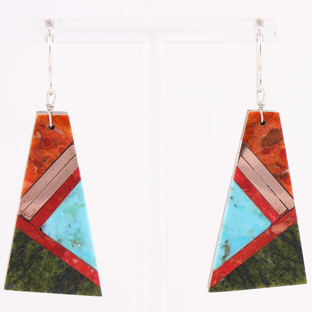 Inlay Earrings
