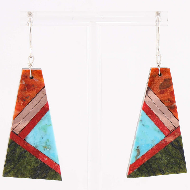 Inlay Earrings