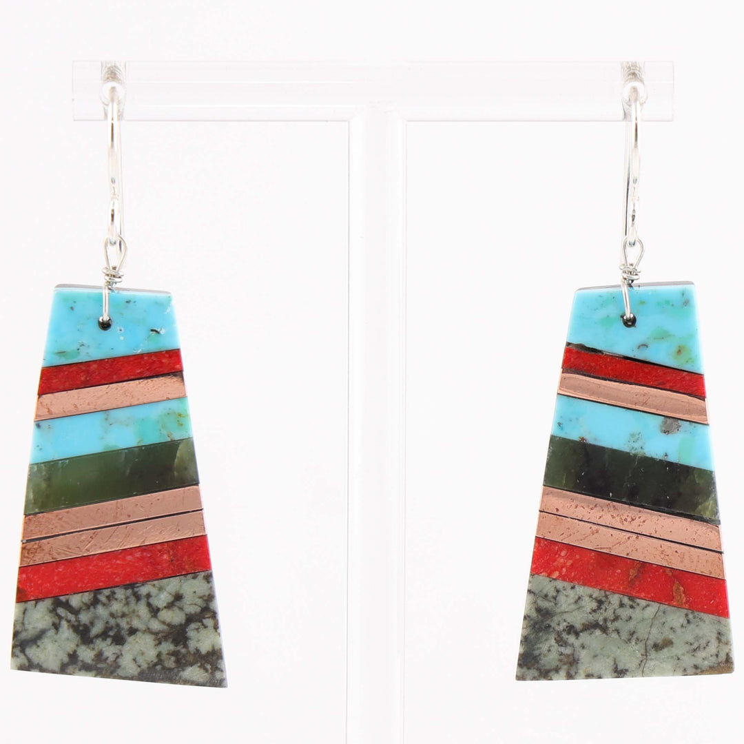 Inlay Earrings