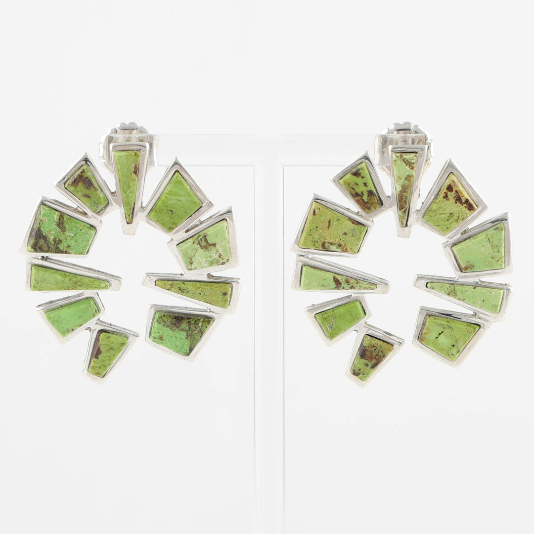 Gaspeite Earrings
