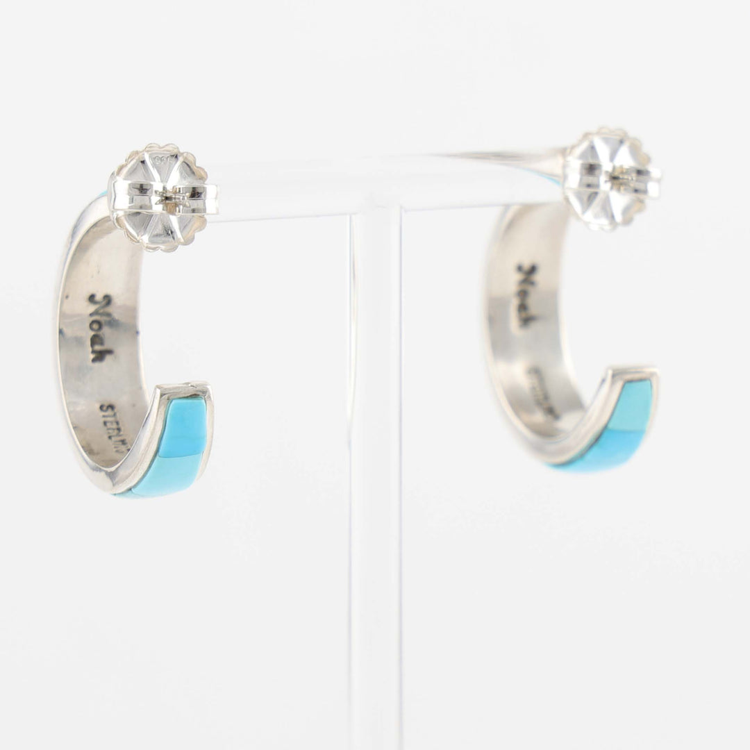 Turquoise Hoop Earrings