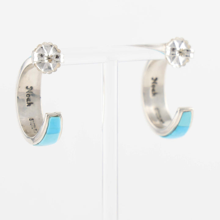 Turquoise Hoop Earrings