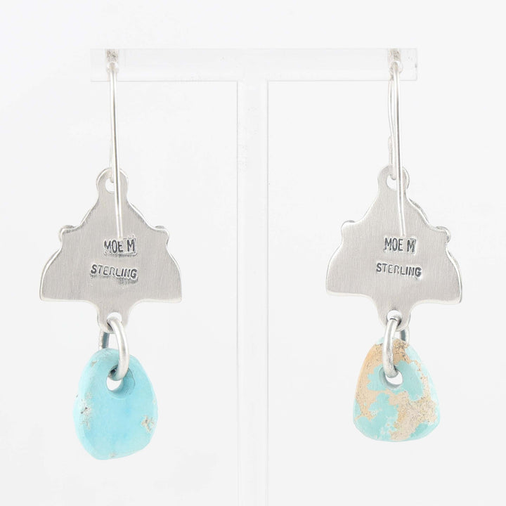 Sleeping Beauty Turquoise Earrings