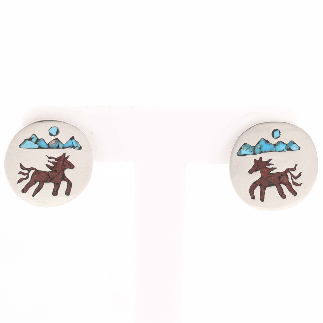 Inlay Earrings