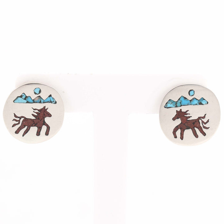 Inlay Earrings