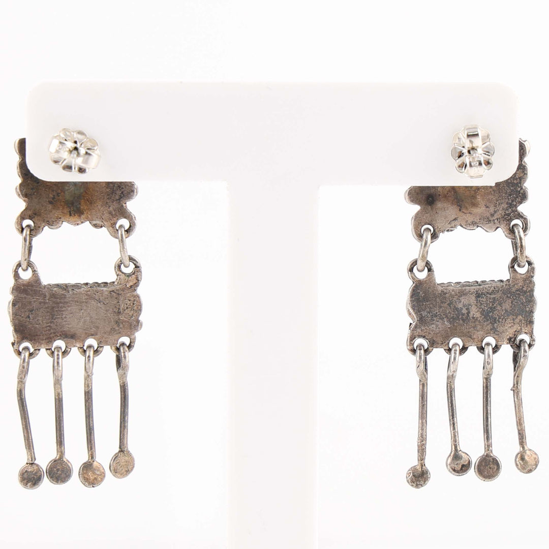 1940s Turquoise Earrings