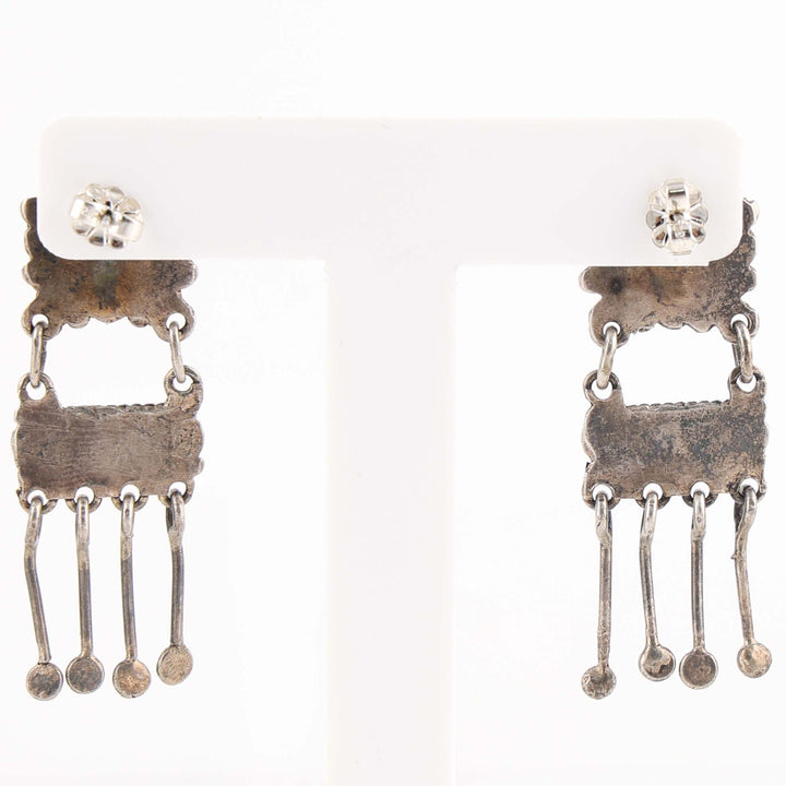 1940s Turquoise Earrings