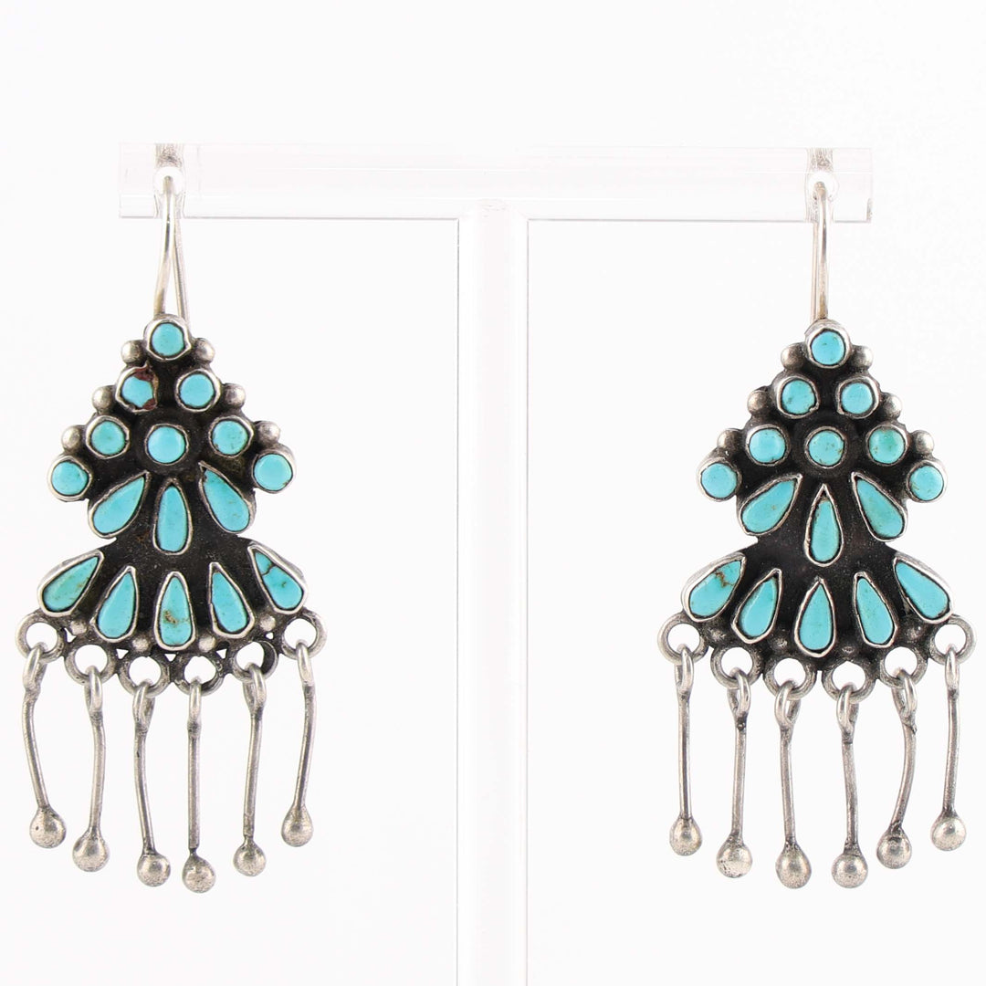 1950s Turquoise Earrings