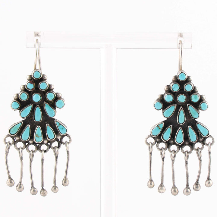 1950s Turquoise Earrings