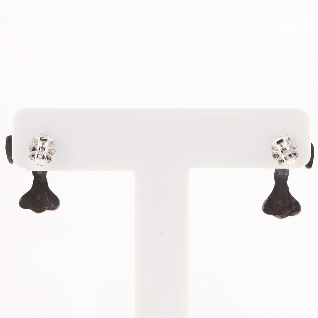 1940s Zuni Thunderbird Earrings
