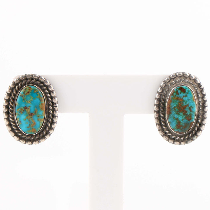 1950s Turquoise Earrings