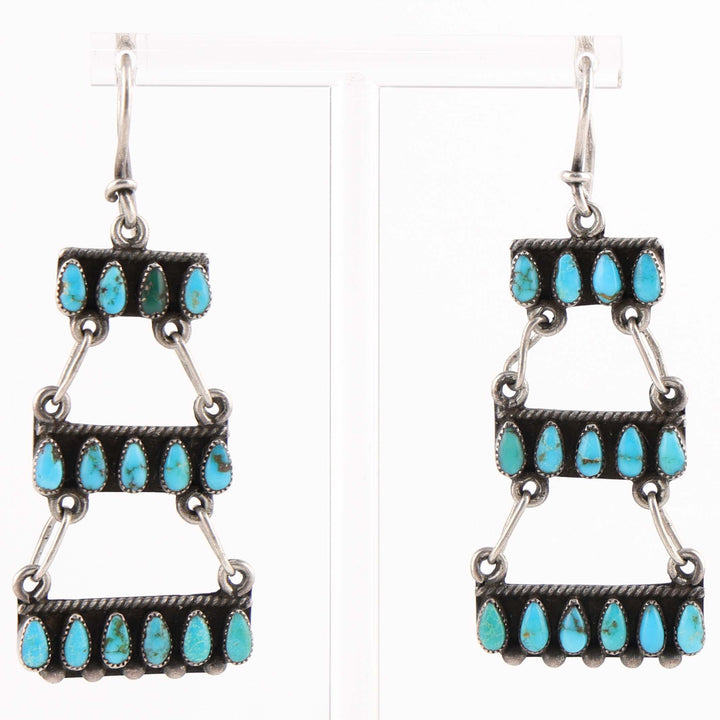 1950s Turquoise Earrings
