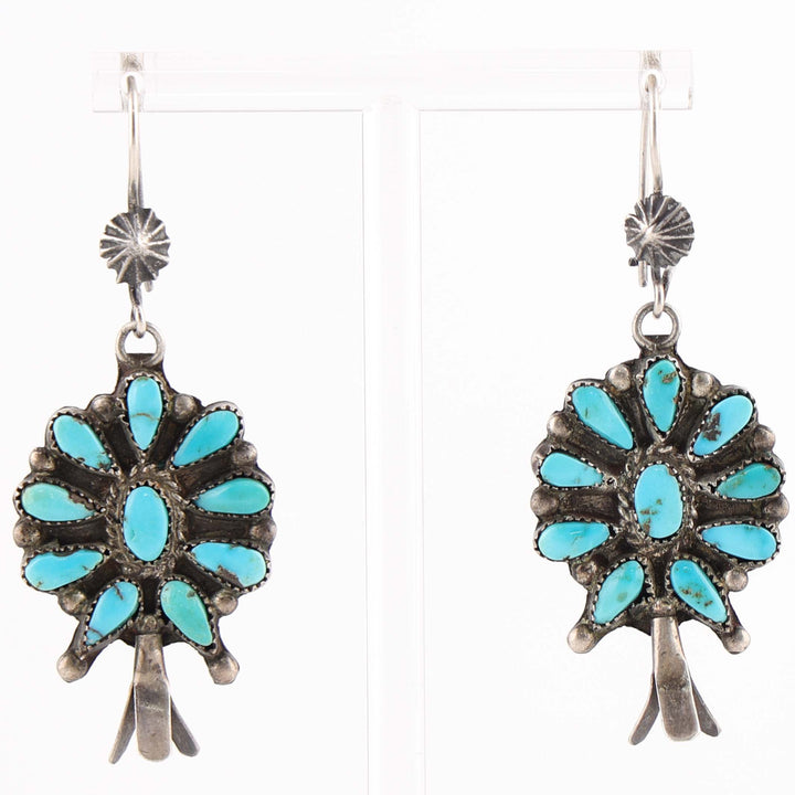 1950s Turquoise Earrings