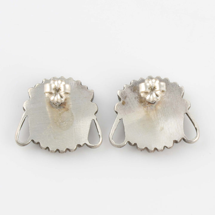 1950s Zuni Sunface Earrings